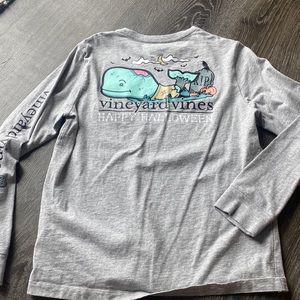Boys Vineyard Vines Halloween Long Sleeve Tshirt Medium 12-14